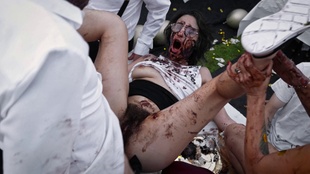 2. Download full pics of Anna Covers Hairy Waitress in all Her Fluids from goperv.com