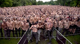 1. Download full pics of Greatest Gangbang orgy in the World from goperv.com