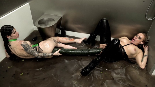 11. Download full pics of Double Sided Fun in Slime from goperv.com