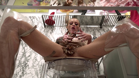 2. Download full pics of Sash Beart Pukes on Glass Table from goperv.com