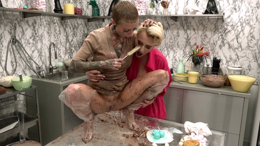 3. Download full pics of Sash Beart Pukes on Glass Table from goperv.com