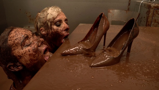 9. Download full pics of Venera Maxima Takes Piss From Heels from nudz.com