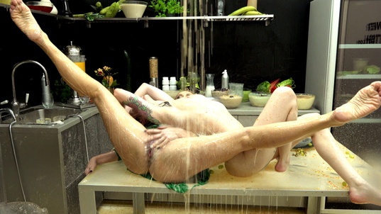 2. Download full pics of Vomit Soup and Zucchini in Anna’s Ass from powerfetish.com