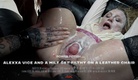 Power Fetish: Alexxa Vice and a MILF Get Filthy on a Leather Chair