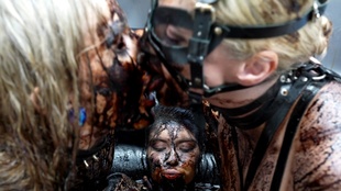 3. Download full pics of Extreme Piss Wash from powerfetish.com