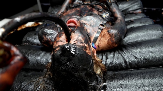 2. Download full pics of Triple Perverse Orgy from powerfetish.com