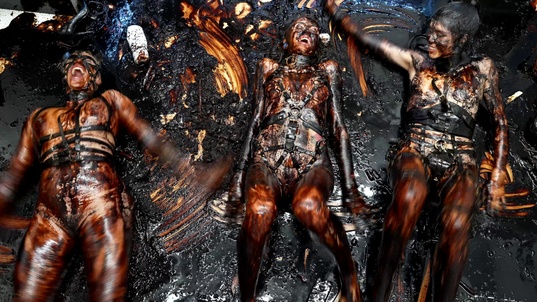 11. Download full pics of Triple Perverse Orgy from powerfetish.com