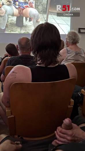 8. Download full pics of Day 5 - Group Jerking in the Cinema from r51.com