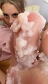 Selfie Fetish: Raw cream stuck in my toes 😋 Wanna lick it out?