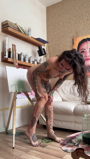 5. Download full pics of I bet you wanna buy my painting from goperv.com