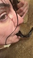 Selfie Fetish: Nasser Badezimmerboden, durchnässt und unordentlich vor dem Gape 🐷