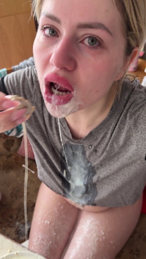 4. Download full pics of Confession time: lunch got disgusting on purpose from goperv.com