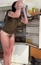 Poster of cold piss in the kitchen, drank it like a nasty girl