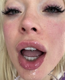 Selfie Fetish: Didn't swallow yet — wanted you to see it drip
