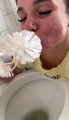 Selfie Fetish: Yellow Shirt and the Brush First, Then the Bowl